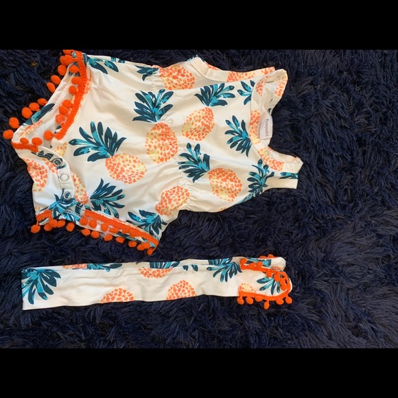 Pineapple romper and headband - Picture 1 of 2